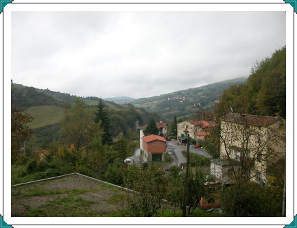 Looking northeast from 70 Piancaldoli